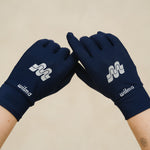 gants bleus vus de face #color_Navy