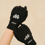 gants noir vu de face #color_Noir